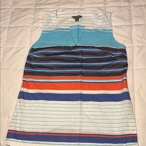 Tommy Bahama Kleos Stripe Sleeveless Tunic